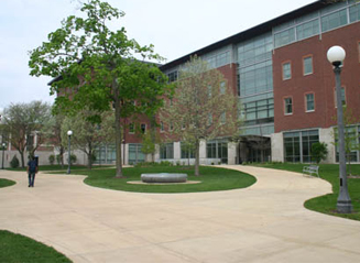 UIUC NCSA Pedestrian Path